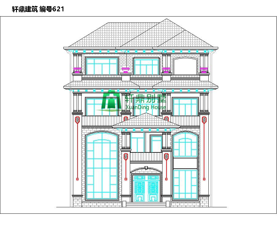 高端歐式四層自建別墅設(shè)計圖15.jpg 高端歐式四層自建別墅設(shè)計圖15.jpg