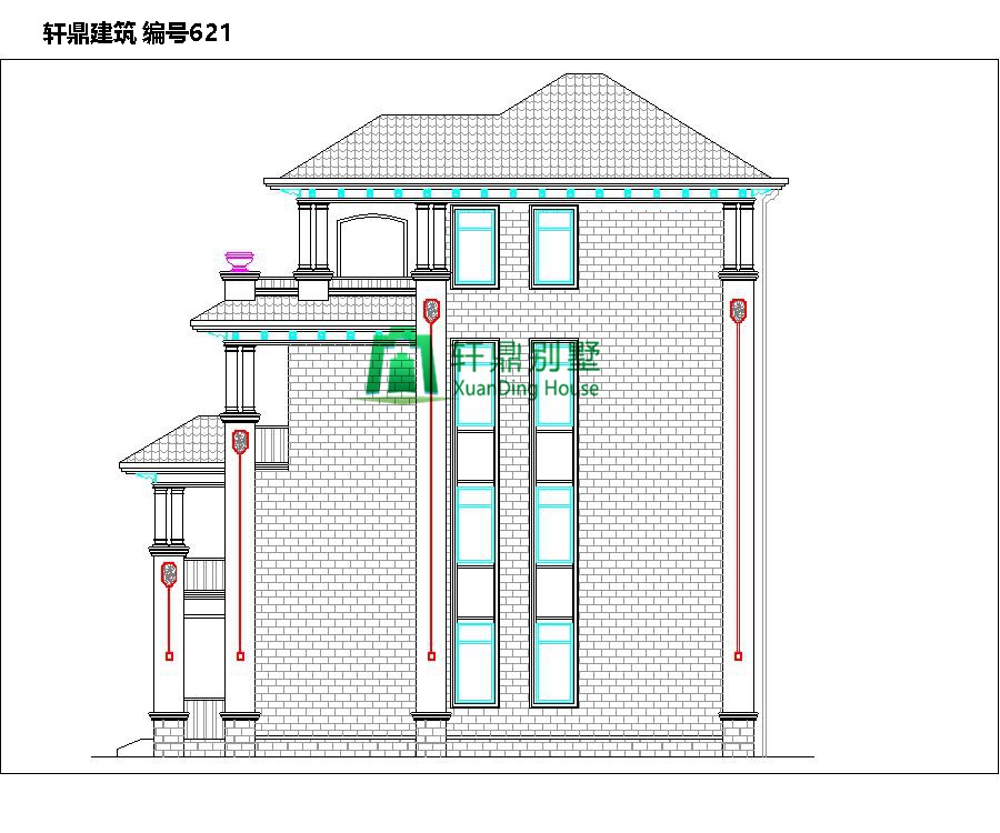 高端歐式四層自建別墅設(shè)計圖18.jpg 高端歐式四層自建別墅設(shè)計圖18.jpg