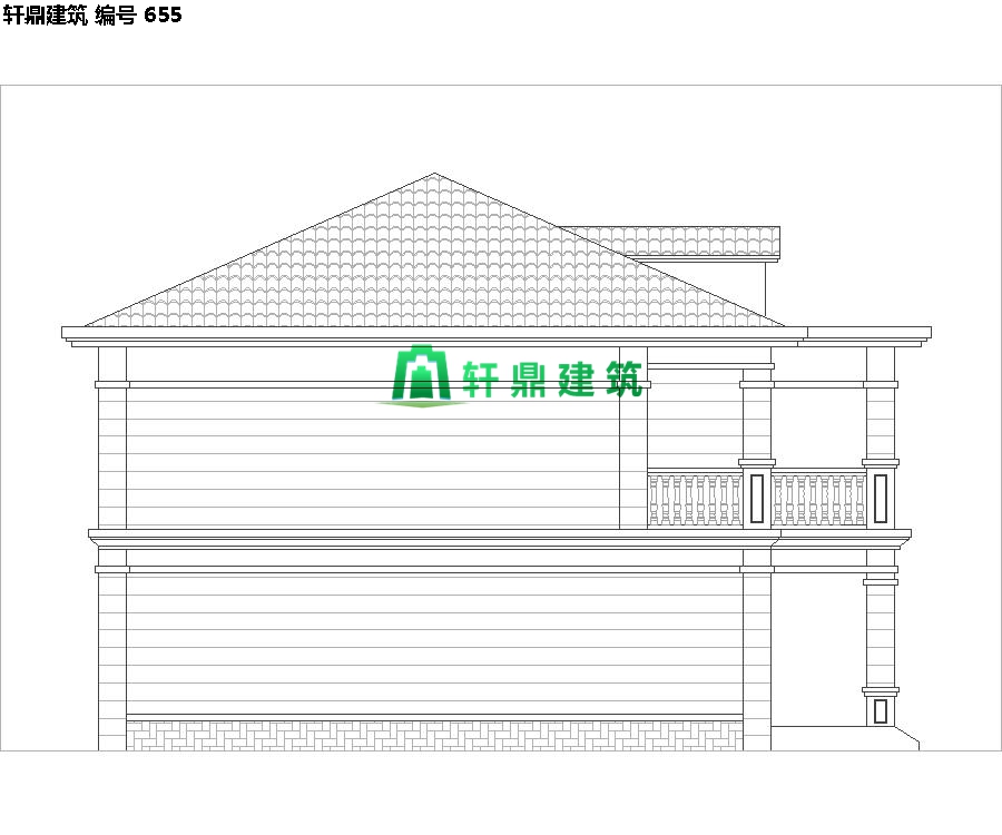 經典現代自建小別墅設計施工圖09.jpg 經典現代自建小別墅設計施工圖09.jpg