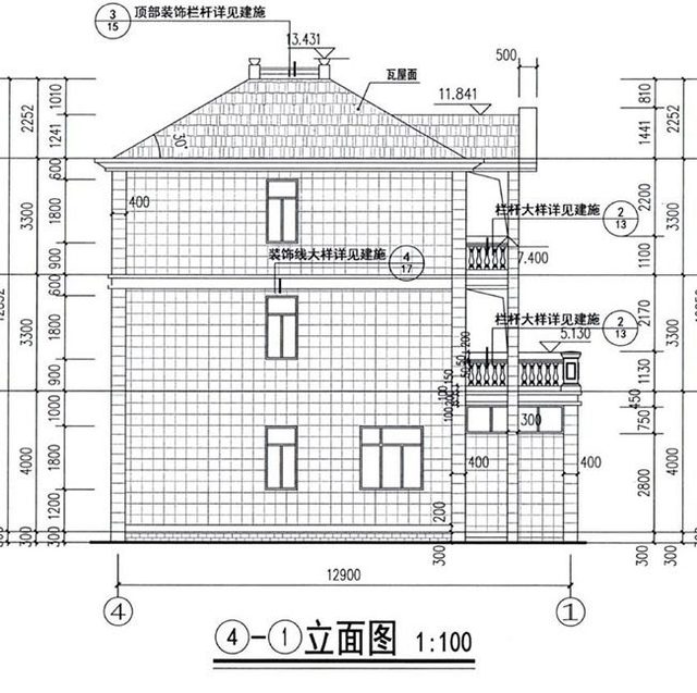 農(nóng)村復(fù)式三層建筑設(shè)計圖紙 農(nóng)村復(fù)式三層建筑設(shè)計圖紙