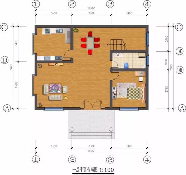 農村二層小別墅的設計圖 農村二層小別墅的設計圖