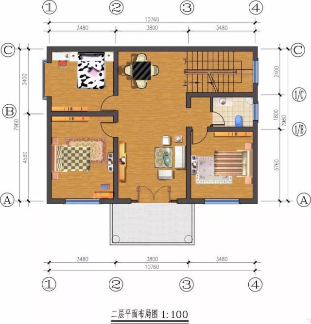 農村二層小別墅的設計圖 農村二層小別墅的設計圖