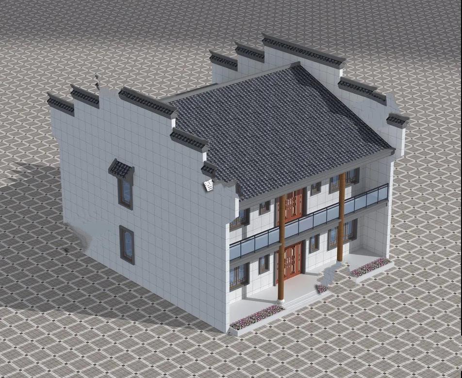 農(nóng)村自建中式別墅 農(nóng)村自建中式別墅