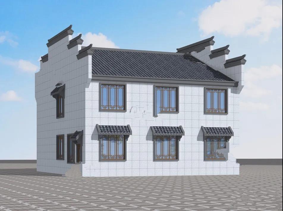 農(nóng)村自建中式別墅 農(nóng)村自建中式別墅