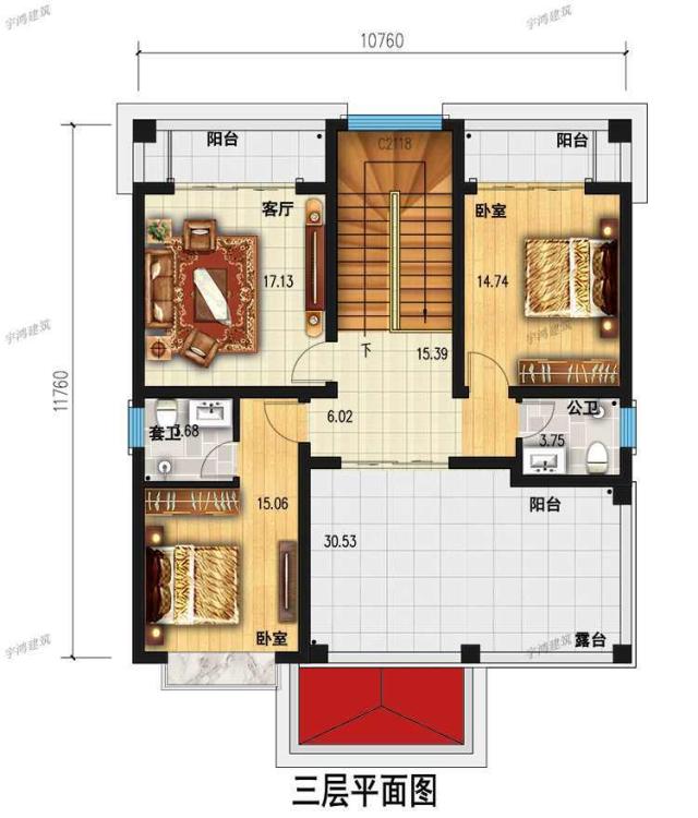 三層的豪華自建住宅設(shè)計(jì) 三層的豪華自建住宅設(shè)計(jì)