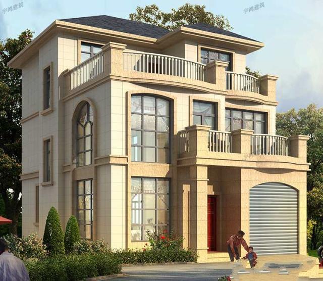 三層的豪華自建住宅設(shè)計(jì) 三層的豪華自建住宅設(shè)計(jì)