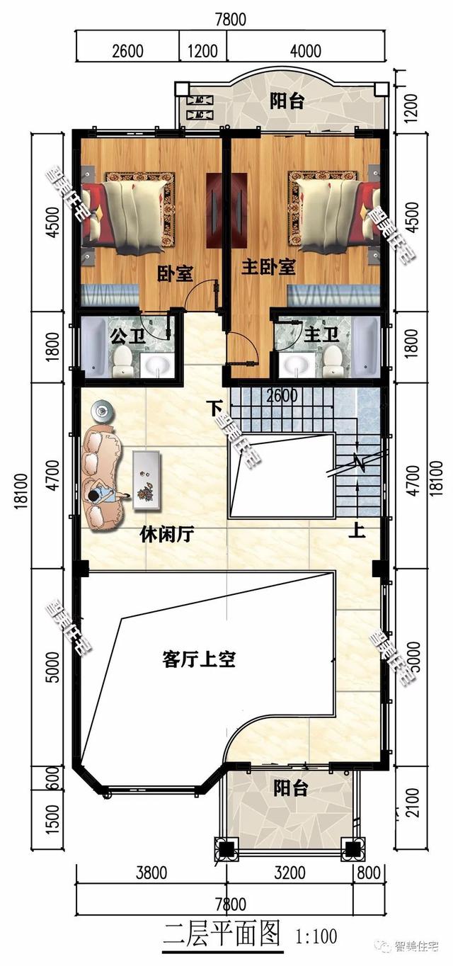 平屋頂設計的農村別墅 平屋頂設計的農村別墅