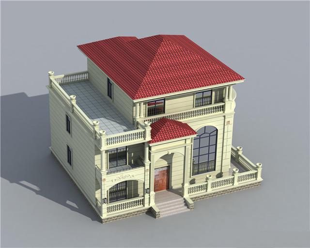 農村自建三層 歐式別墅設計 農村自建三層 歐式別墅設計