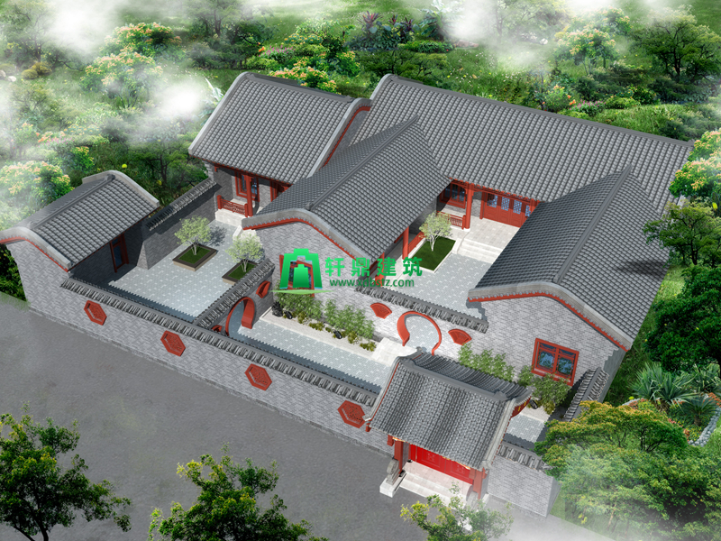 中式四合院 中式四合院